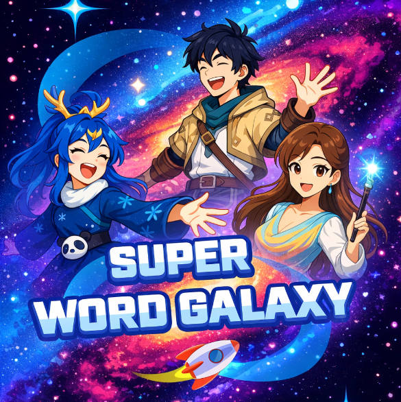 Super Word Galaxy Logo